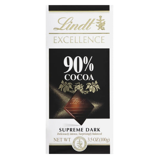 UD2 pour Lindt Chocolat Blanc 90 % Cacao, boîte de 12 tablettes de 99 g (3,5 oz), goût sucré au lait et aux ingrédients sucrés, en pot solide