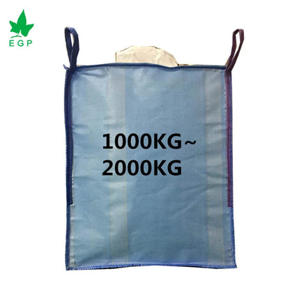EGP Big Bag 2200lbs PP Woven Bag 1000kg 1100kg 1200kg 1300kg 1400kg 1500kg FIBC Bag for Agriculture Industry Uses