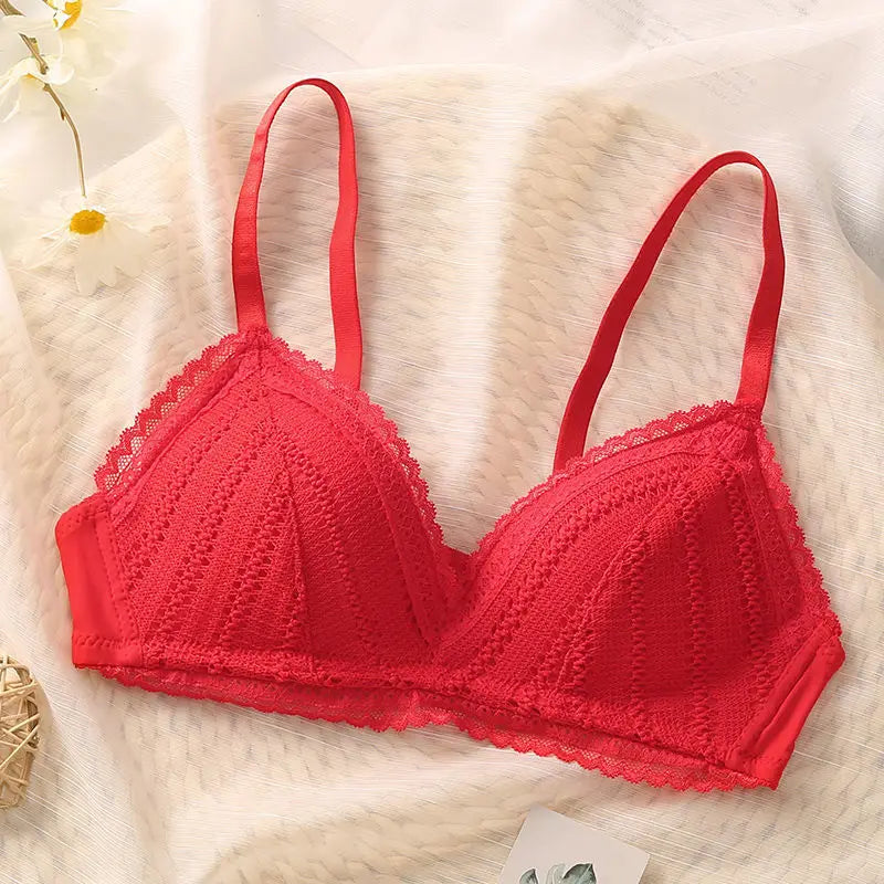 Bras For Women Push Up Plus Size Brassiere Sexy Lace Brasier Mujer Seamless Bralette  Wireless Ladies Bra