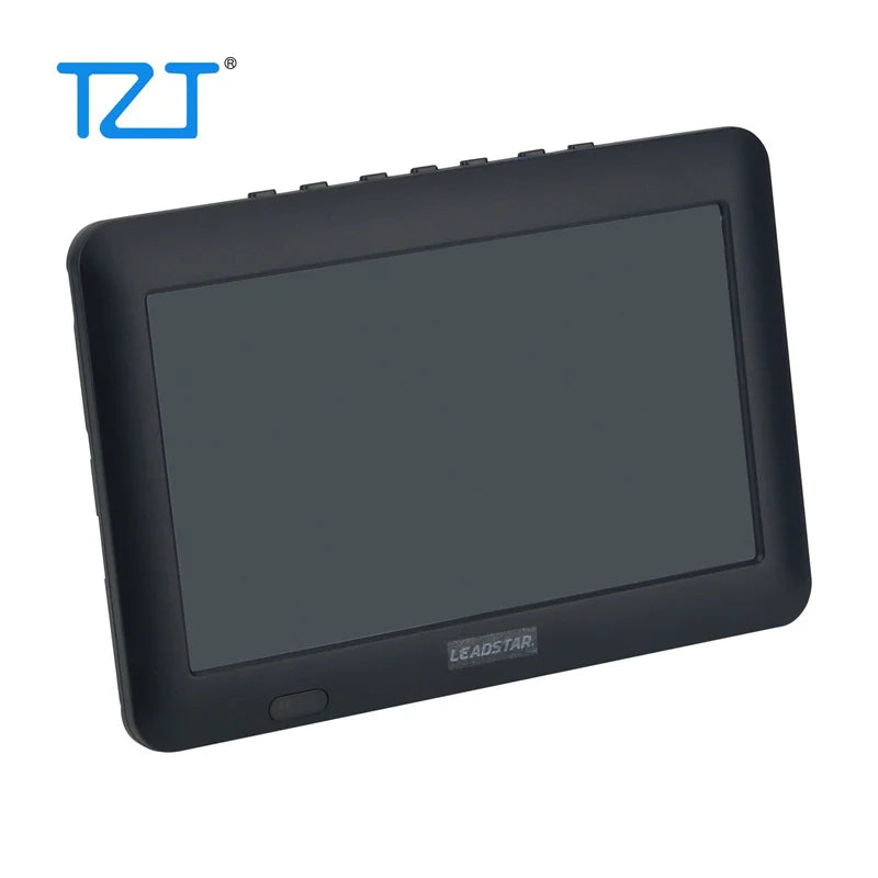 Téléviseur portable TZT LEADSTAR D8 8 pouces, compatible ATSC, DVB-T2 et ISDB-T, prend en charge la vidéo 1080p.