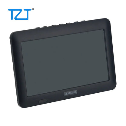 Téléviseur portable TZT LEADSTAR D8 8 pouces, compatible ATSC, DVB-T2 et ISDB-T, prend en charge la vidéo 1080p.