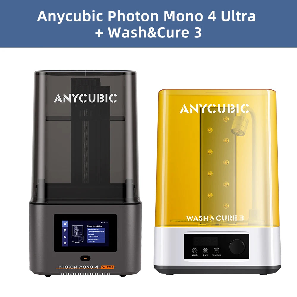 PRESALE ANYCUBIC Photon Mono 4 Ultra V2 3D Printer 10K 7'' high-definition screen UV Resin 3D Printing Size 236mmx231mmx430mm