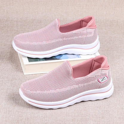 Women's Shoes 2025 Casual Sneakers Breathable Chunky Sole Free Shipping Summer Women's Shoes