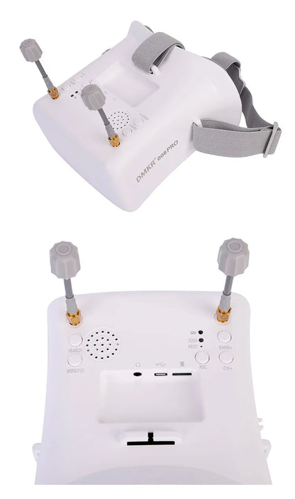 008D PRO Fpv Goggles For 5.8ghz Elrs 4.3inch Analog Fpv Goggles For Fpv Goggle Headstrap
