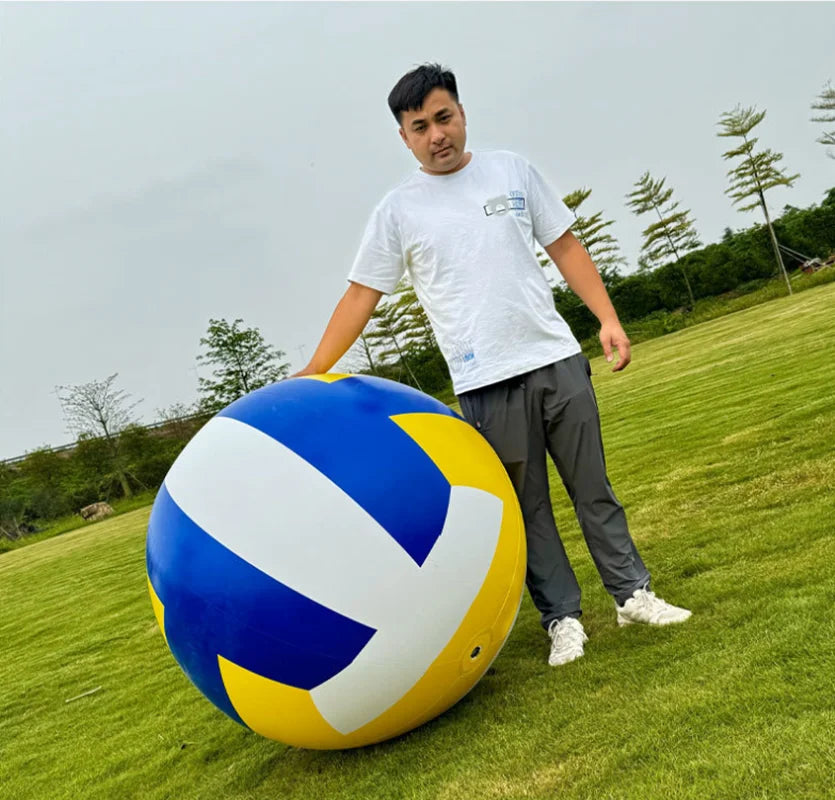 0.6-2m Pvc Volleyball, Inflatable Balloon, Parent-Child Interactive Children's Toy Ball, Kindergarten Ball, Interactive Props
