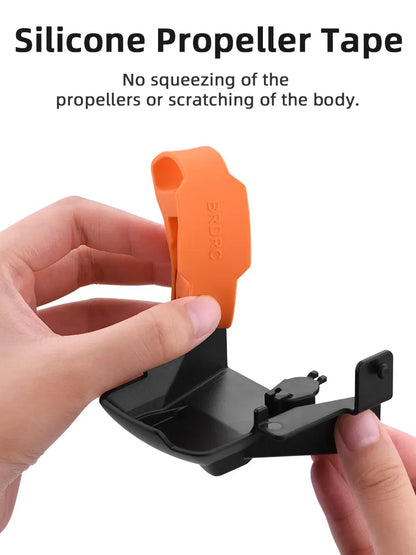 Propeller Holder Fixed for DJI Air 3/Air 3S Drone Stabilizers Protector Props Fixed Mount Guard Silicone & ABS Base Accessories