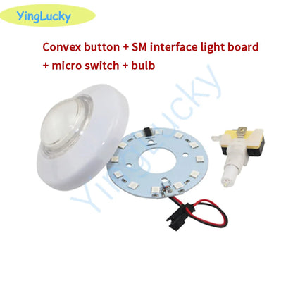 Naughty Beans Coin operated amusement equipment hit hammer game Arcade machine board with wires display led  button DIY kit 12V