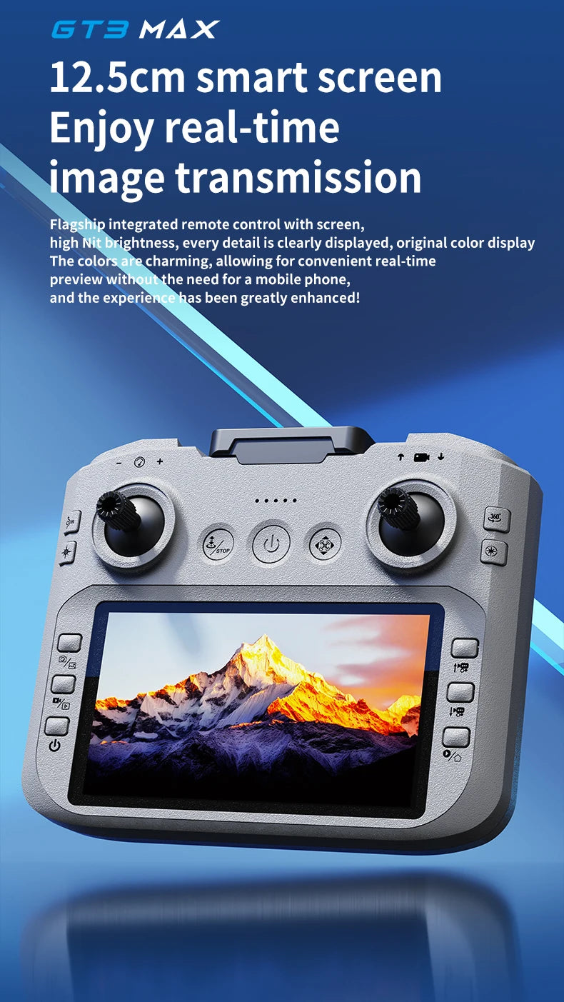 NEW Original GT3 Max Mini Drone 8K GPS Professional HD Aerial Photography Remote Control Aircraft HD Dual Camera Quadcopter Toy