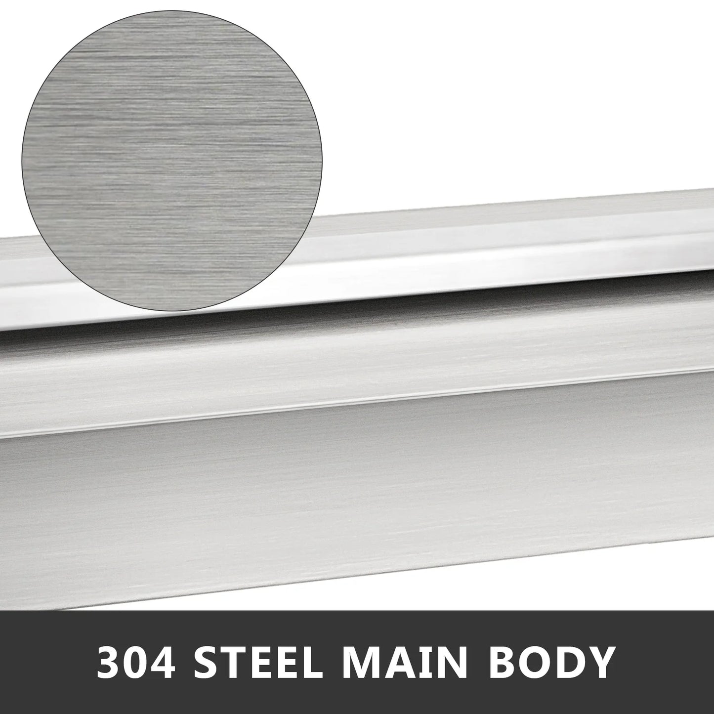 SucceBuy Waterfall Pool Fountain Stainless Steel Pipe Connector Spillway Garden Outdoor Pond Rectangular Swimming Pool Fountain