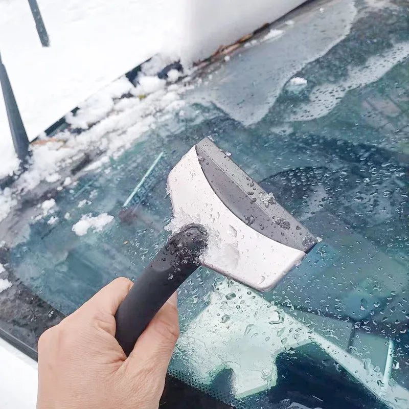 Grattoir à glace pour voiture, pelle à neige pour déneiger le pare-brise et les vitres en hiver, outil de déneigement pour brise-glace automobile