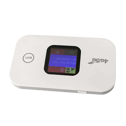 4G LTE Mini Outdoor Hotspot Sim Card Slot Wireless Router 2100mAh Portable Network Hotspot Device Colorful LED Display