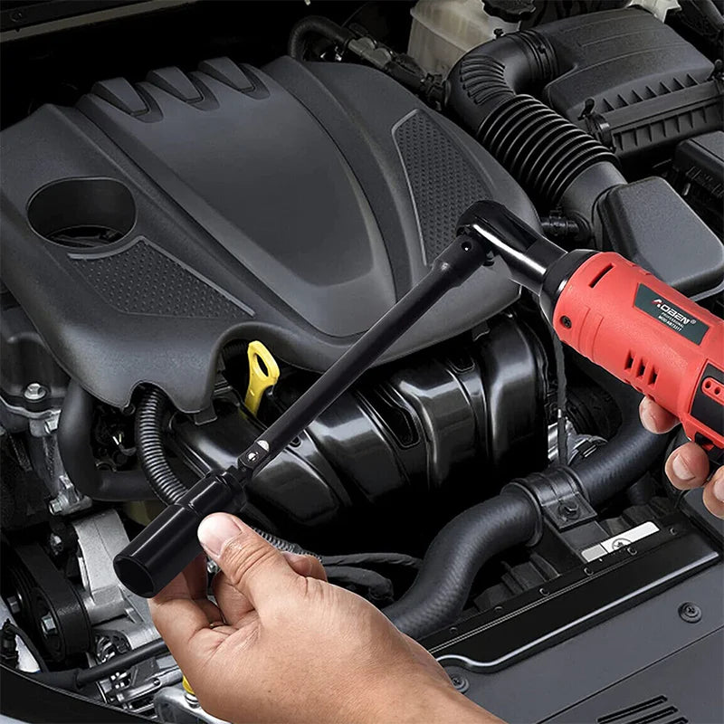 Jeu de 10 douilles à impact, clés hexagonales profondes 1/2", clés pneumatiques 10-24 mm, outils de démontage de pneus