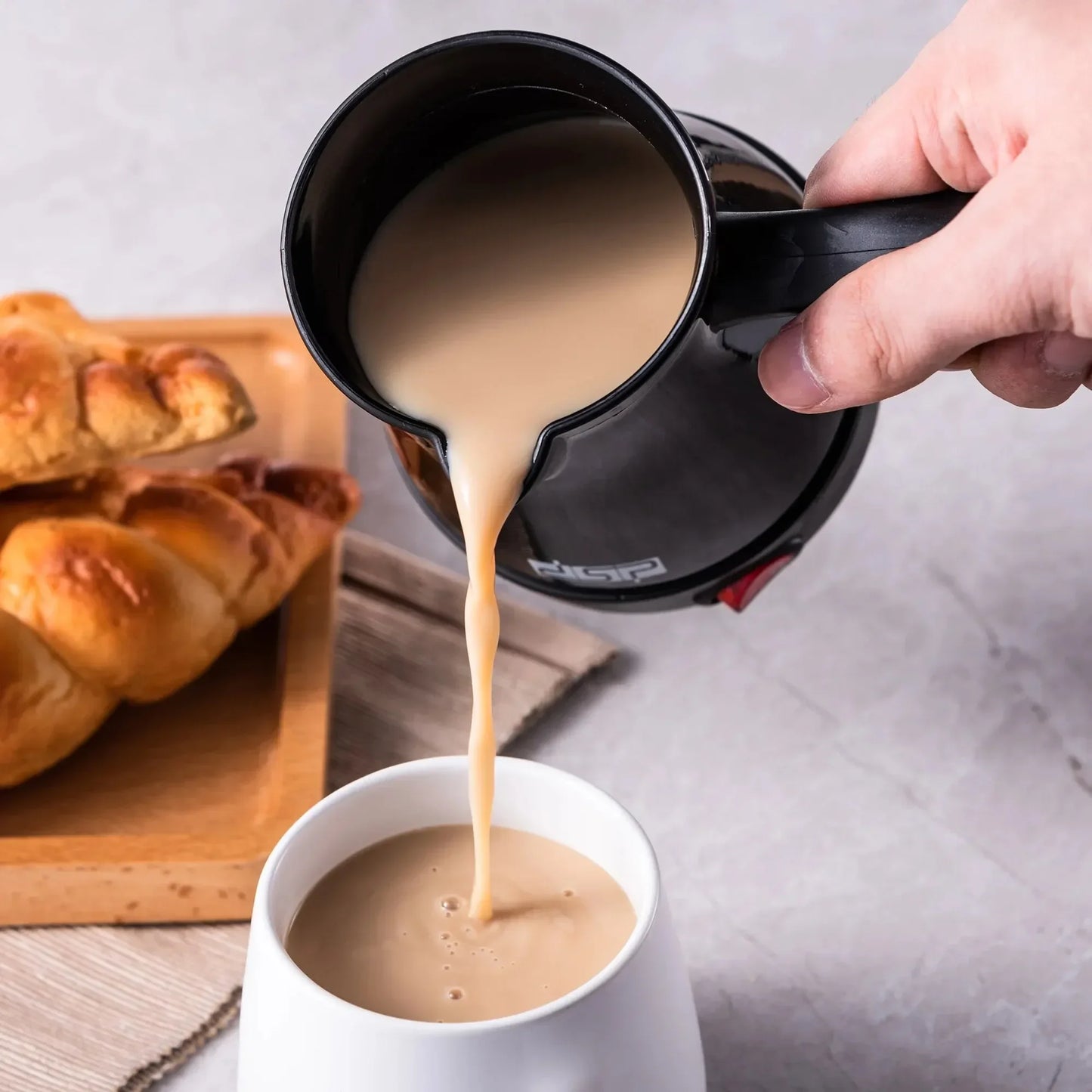 DSP Turkish Coffee Maker Pot 300ML Portable Electrical Tea Coffee Espresso Pot Boiled