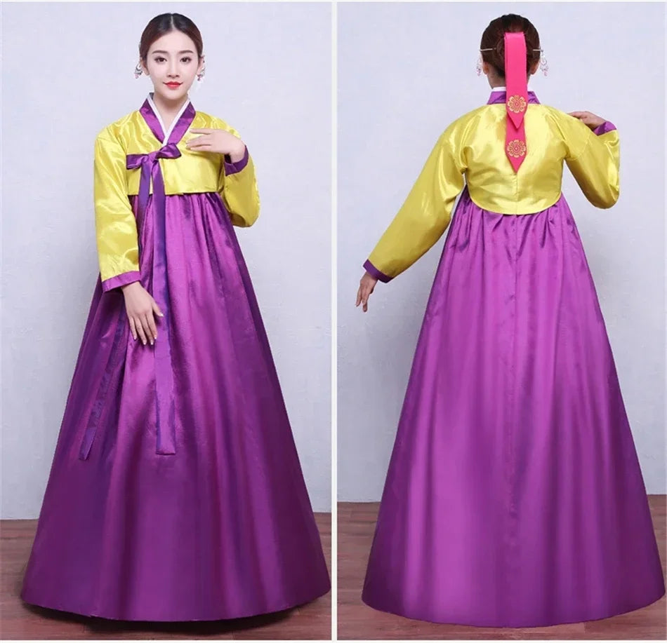 Robe Hanbok pour femmes, mode coréenne, Costumes anciens, fête traditionnelle, palais asiatique, vêtements de spectacle Cosplay,
