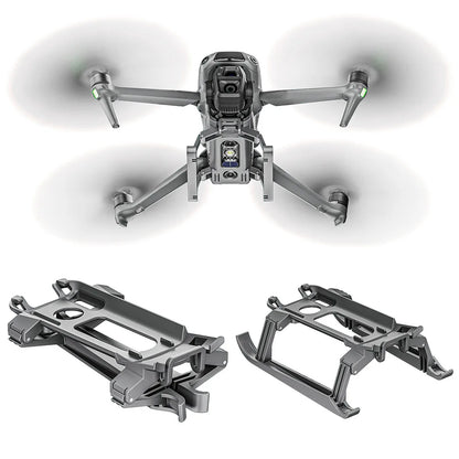 Landing Gear Foldable Extended Leg Protector Heighten Quick Release Extender Legs Feet Landing Legs Stand for DJI Air 3S/Air 3