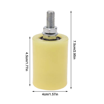 1pc Thickened Bearing Nylon Guide Roller Gate Wheels - Sliding Or Cantilever Gates Positioning Guide Translation Door Wheel