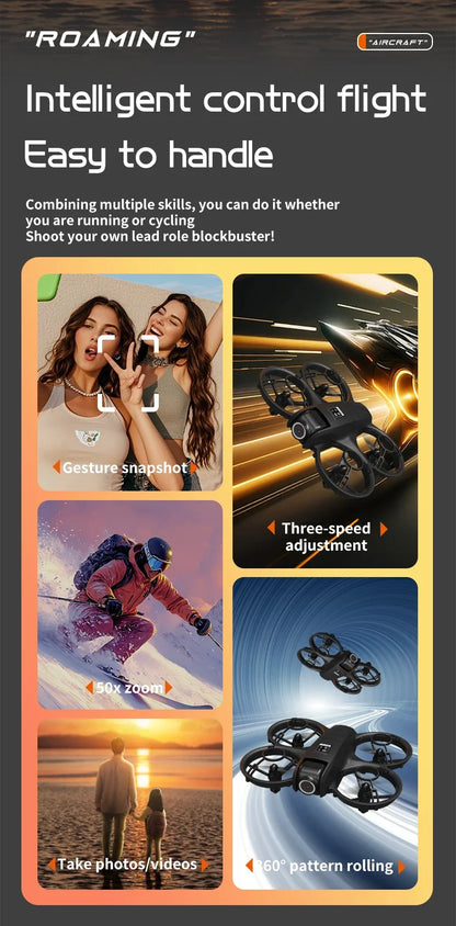 X228 Drone with VR Glasses 4K 2.4G WIFI Positioning Professional HD Aerial RC Plane HD Dual Camera Quadcopter Aerial Drones Toys