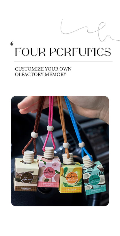 Car Air Freshener, Long Lasting Fragrance, Suitable for Car, Home, Office, Bathroom, Bedroom, Car Interior Aromatherapy