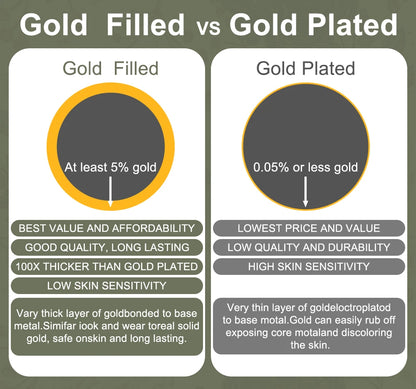 Boucles d'oreilles puces en or 14 carats plaqué, serties de moissanite (0,2-3 carats, taille brillant GRA), pour femmes et hommes, bijoux durables pour fiançailles et mariages.