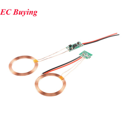 Wireless Power Supply Module Wireless Charger Module Charging Transmission 5V to 12V High Current Circuit Board for DIY Phone