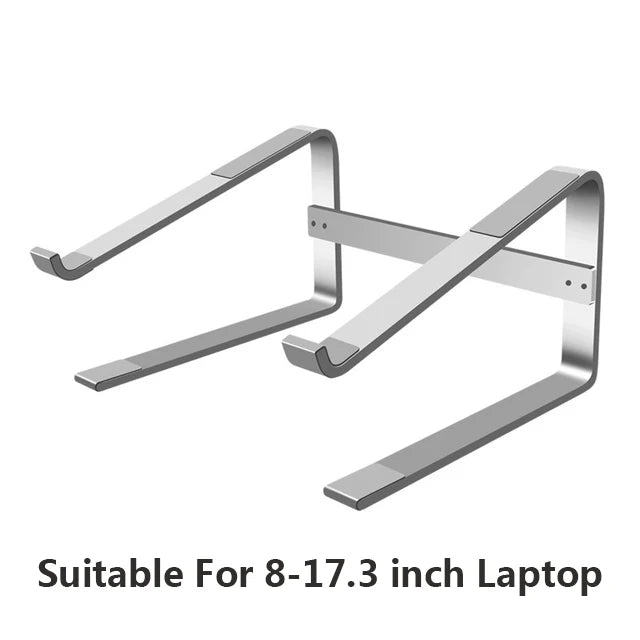 Aluminum Laptop Stand Notebook Riser Holder For Macbook Air 13 iPad Pro Dell HP Lenovo Xiaomi Computer Tablet Support Ordinateur