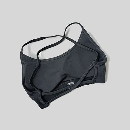 Sexy Backless Impact Strappy Bra Top Women High Support Thin Sport Seamless Bras Scrunch Sports Workout Fitness Tank