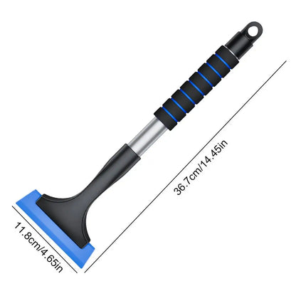 Grattoir à glace pour pare-brise de voiture, outil de dégivrage hivernal pour vitres de voiture, pelle à neige pour le nettoyage et le déneigement