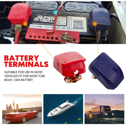 1 Pair Positive & Negative Electrode Quick Release Lift Off Connector Clamps Car Battery Terminals Car Accessories