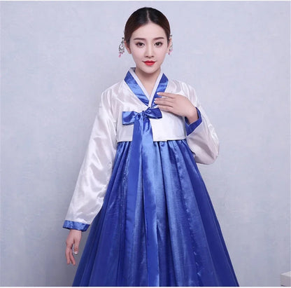 Robe Hanbok pour femmes, mode coréenne, Costumes anciens, fête traditionnelle, palais asiatique, vêtements de spectacle Cosplay,
