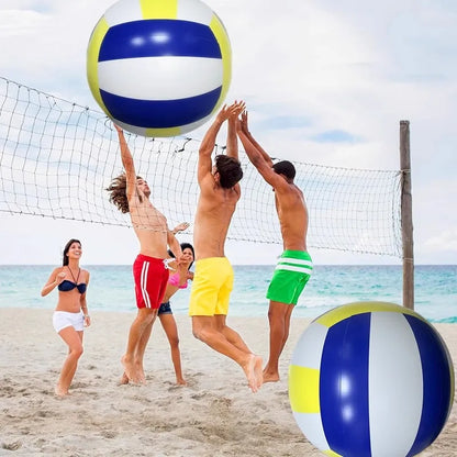 0.6-2m Pvc Volleyball, Inflatable Balloon, Parent-Child Interactive Children's Toy Ball, Kindergarten Ball, Interactive Props