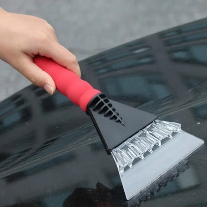 Grattoir à glace pour voiture, brise-glace pour pare-brise, brosses à vitres à nettoyage rapide, outil de déneigement, brosses à neige pour vitres de voiture en hiver, pelle