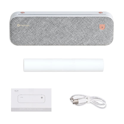 PeriPage A40 A4 Paper Printer Direct Thermal Transfer Wirless Mobile Photo Printer USB BT Connection For 2''/3''/4'' Paper Width