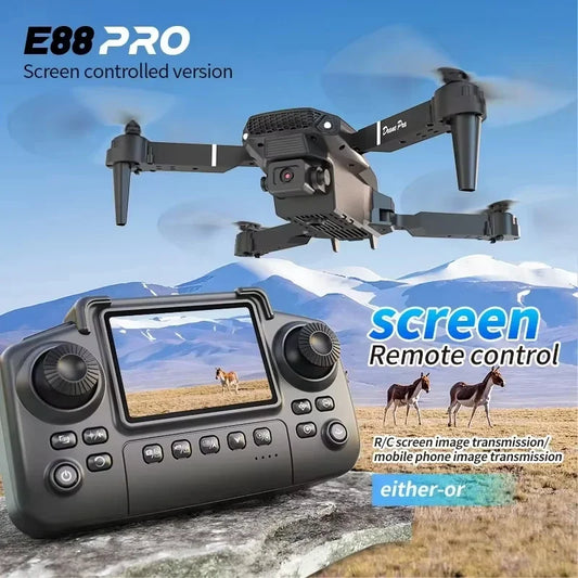 E88PRO Drone 8K 5G Professional HD Dual Camera Aerial Photography Remote Control Aircraft Quadcopter Toys 15000M 2025