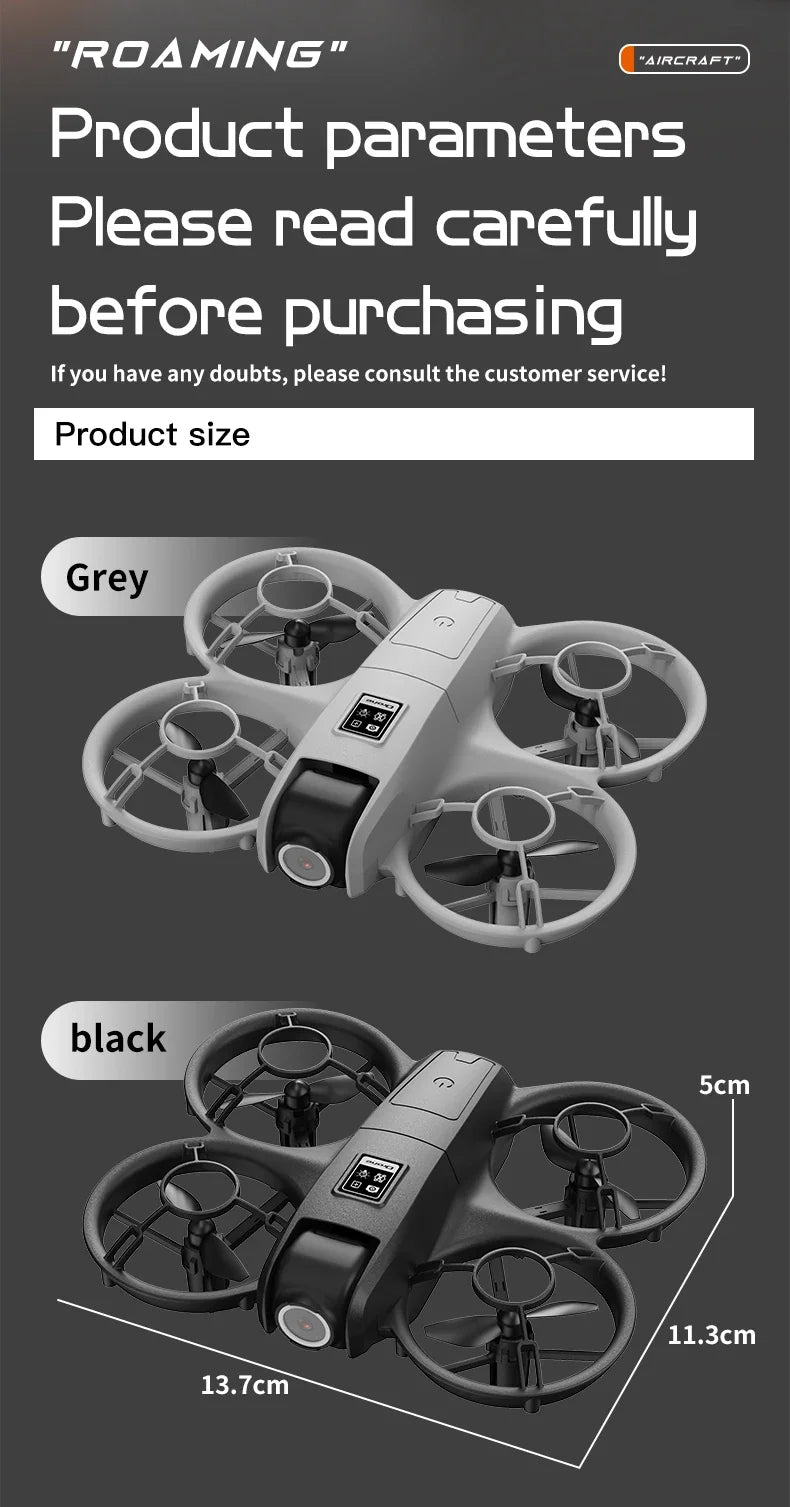 X228 Drone with VR Glasses 4K 2.4G WIFI Positioning Professional HD Aerial RC Plane HD Dual Camera Quadcopter Aerial Drones Toys