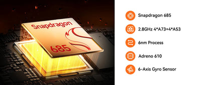 BNCF BPad Mini 8.4 inch Snapdragon SMD685 Tablet Android14 (8+8)GB RAM+128GB ROM 6050mAh Battery 4G LTE Widevine L1 2K IPS Tab