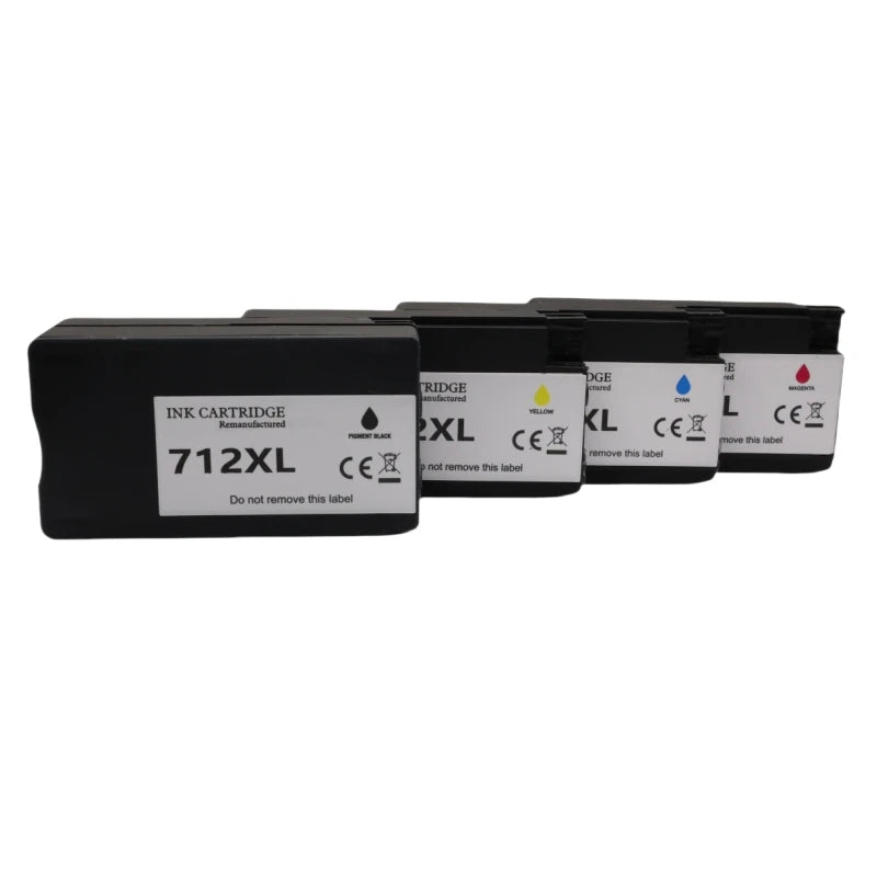Compatible 712 XL 712XL Ink Cartridge 3ED71A 3ED67A for HP712 for HP DesignJet T210 T230 T250 T650 T630 Inkjet Printer