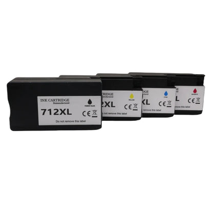 Compatible 712 XL 712XL Ink Cartridge 3ED71A 3ED67A for HP712 for HP DesignJet T210 T230 T250 T650 T630 Inkjet Printer