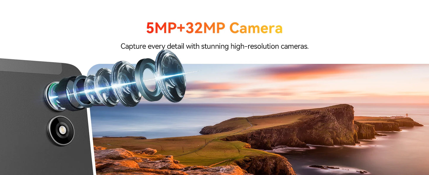 BNCF BPad Mini 8.4 inch Snapdragon SMD685 Tablet Android14 (8+8)GB RAM+128GB ROM 6050mAh Battery 4G LTE Widevine L1 2K IPS Tab