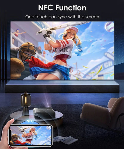 projector Portable 4K UHD HDR10 Home cinema Movie Google TV certified Gaming Outdoor MEMC Dust proof