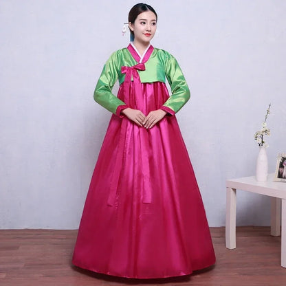 Robe Hanbok pour femmes, mode coréenne, Costumes anciens, fête traditionnelle, palais asiatique, vêtements de spectacle Cosplay,