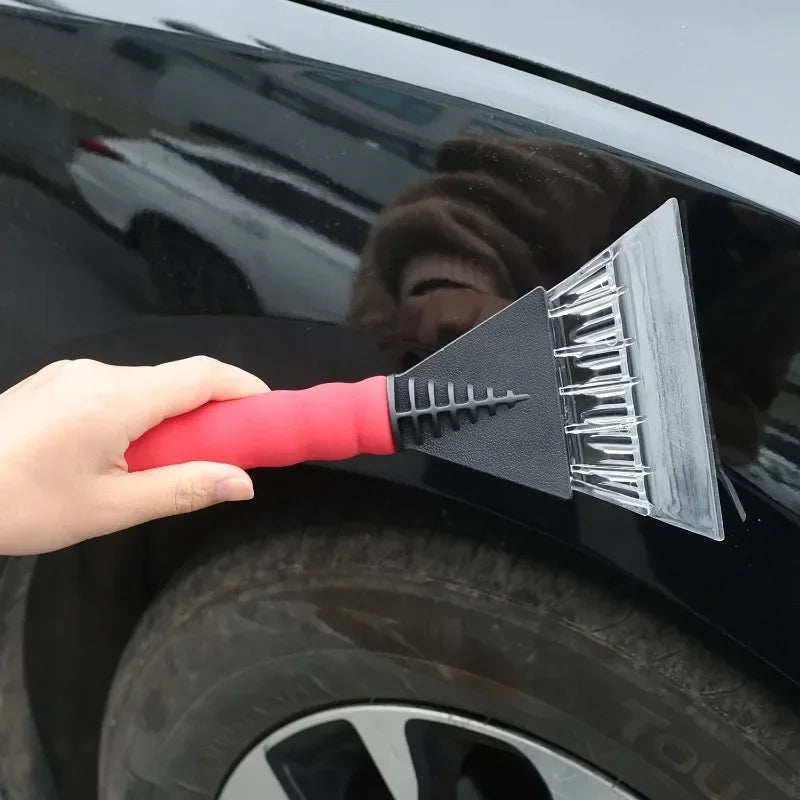 Grattoir à glace pour voiture, brise-glace pour pare-brise, brosses à vitres à nettoyage rapide, outil de déneigement, brosses à neige pour vitres de voiture en hiver, pelle