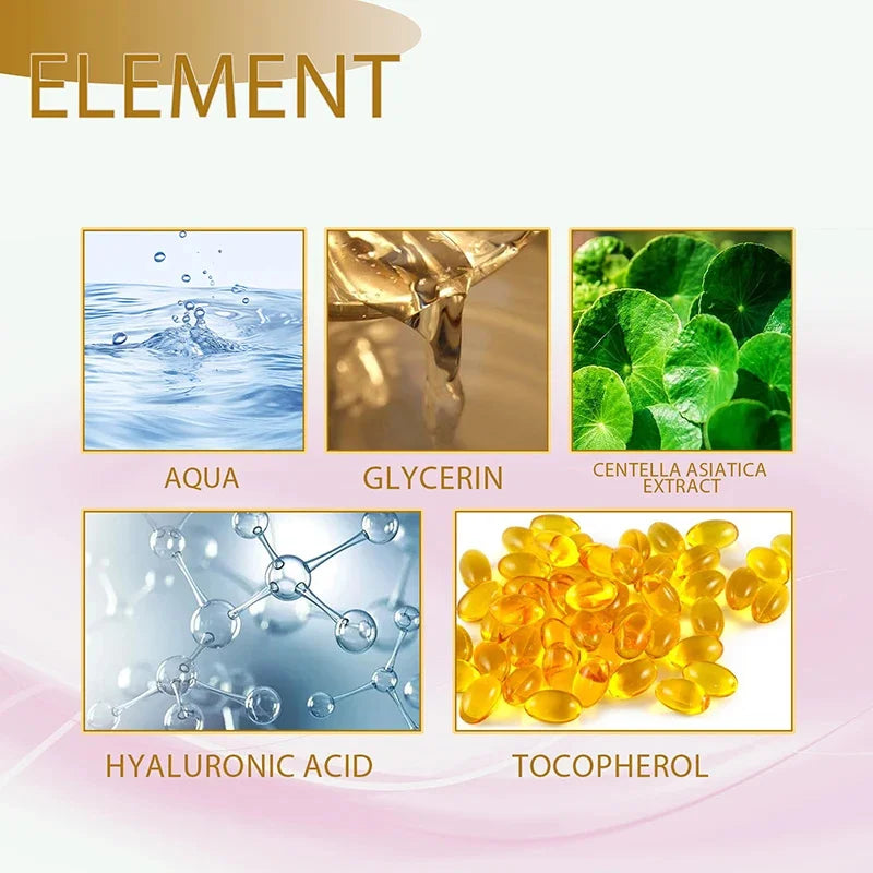 Centella Asiatica Face Serum Nourish Dry Skin Smoothing Rejuvenation Skin Brightening Whitening Cream Facial Moisturizer Korean