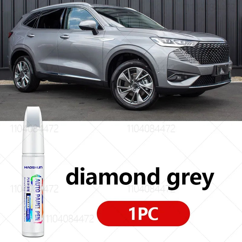 For GWM Haval H6 2011-2025 H6 Paint Repair Pen Touch Up Scratch Remover DIY Auto Accessories Black White Silver Brown Green Red