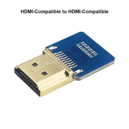 HDMI-Compatible Connector Flex Flat Cable for Raspberry Pi 4 Micro Mini HDMI-Compatible 20pin FFC 10 20 50cmRibbon FPV Orange Pi