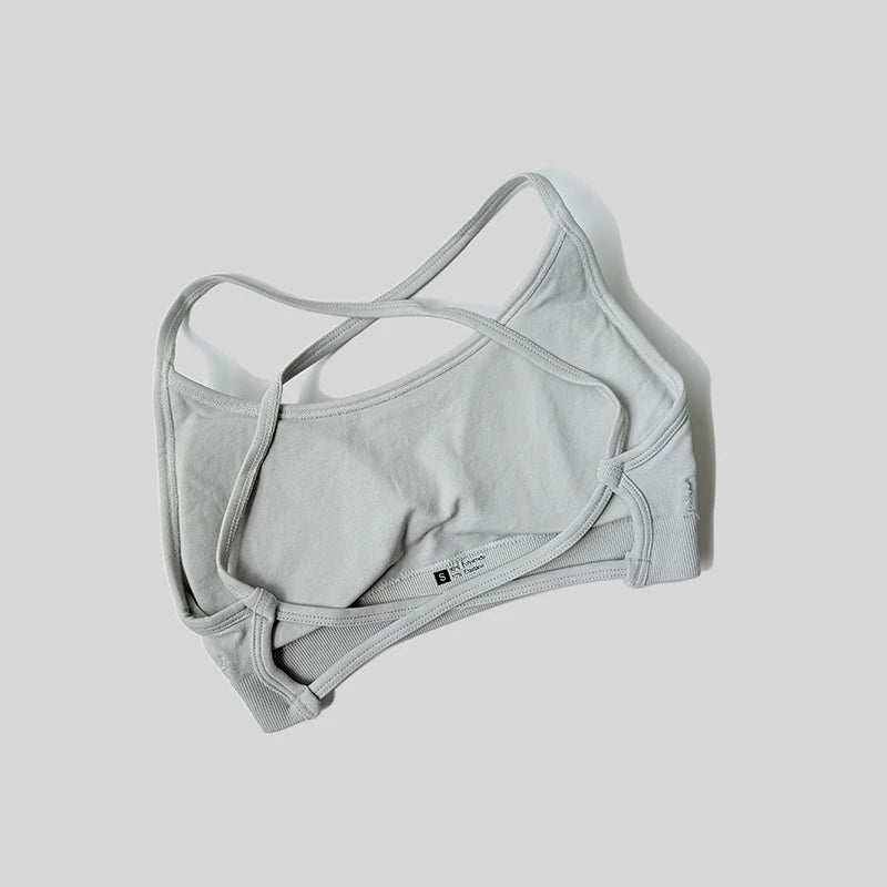 Sexy Backless Impact Strappy Bra Top Women High Support Thin Sport Seamless Bras Scrunch Sports Workout Fitness Tank