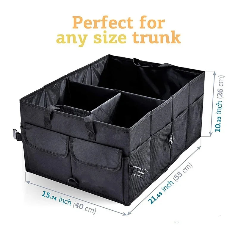 Big Capacity Car Storage Box Car Trunk Organizer Eco-Friendly Super Durable Collapsible Cargo Storage Tool Auto Trucks Trunk Box
