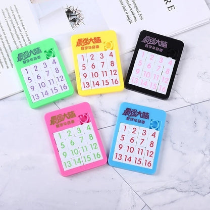 Puzzle de 6 pièces avec animaux à nombre aléatoire, en plastique, à faire glisser, pour l'éveil des enfants, cadeau idéal pour l'école maternelle