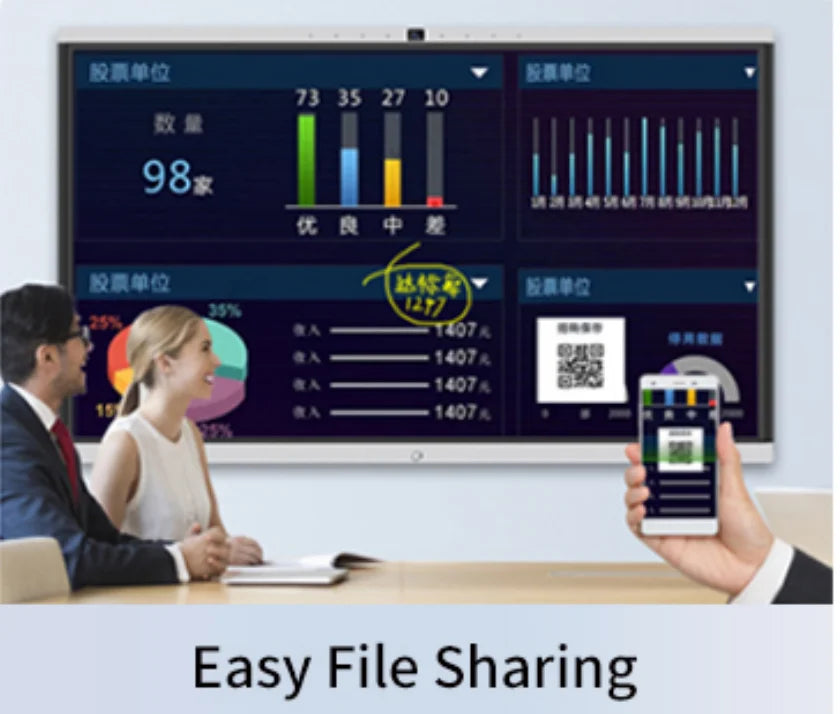 Smart LED Touch TV With Android WiFi 4K 50 55 65 75 Inch Smart Touch TV-Customizable Size OEM/ODM Karaoke TV Motherboard