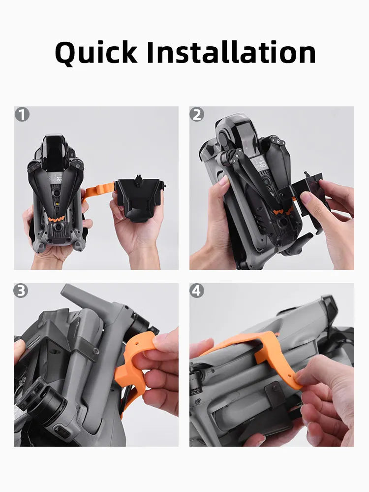 Propeller Holder Fixed for DJI Air 3/Air 3S Drone Stabilizers Protector Props Fixed Mount Guard Silicone & ABS Base Accessories