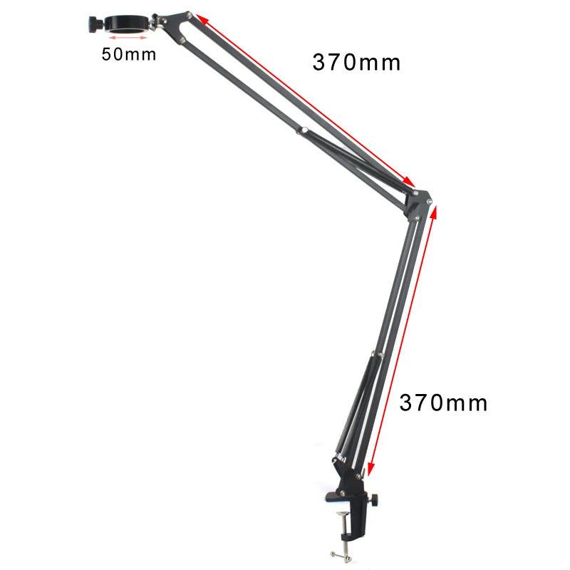 55MP 48MP 4K 1080P HDMI USB Video Microscope Camera 1-130X Infinitely Far C Mount Lens LED Light for Digital Image Acquisition